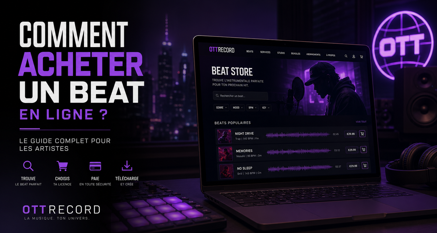 Comment acheter un beat en ligne ? Le guide complet pour les artistes