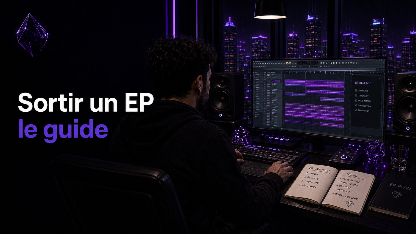 Sortir son premier EP : les étapes clés de la production à la distribution