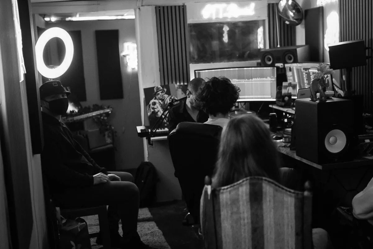 Salle du studio OTTRecord à Reims